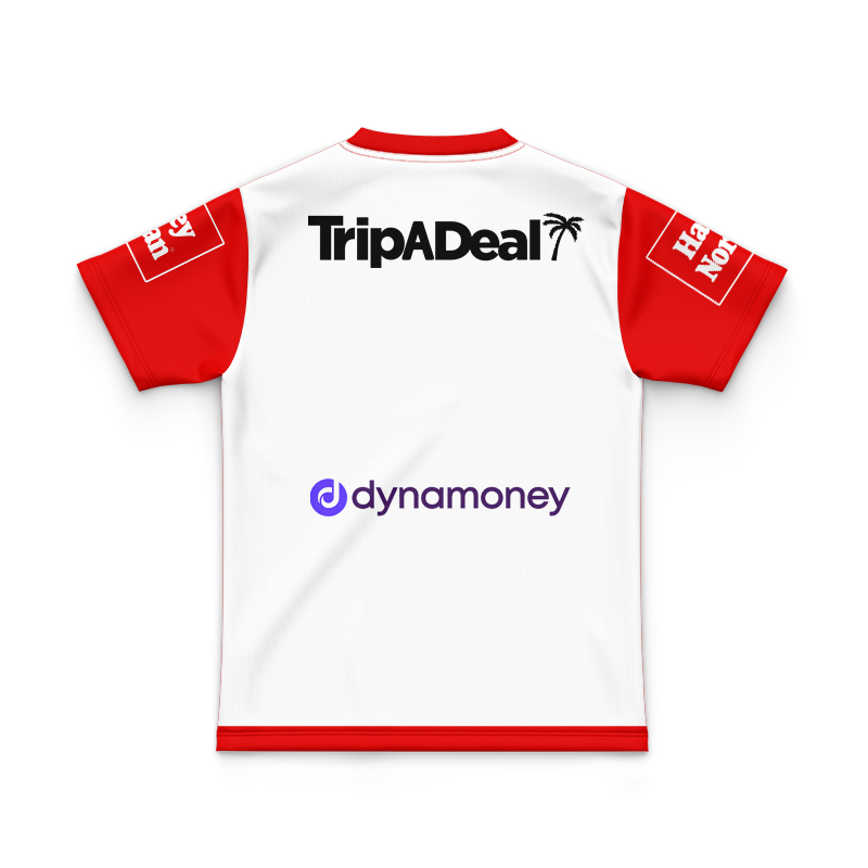 Kid's NRL St George Illawarra Dragons 2025 Home Jersey