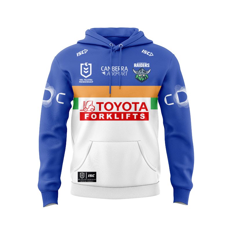 NRL Canberra Raiders 2025 Away Sport Hoodie