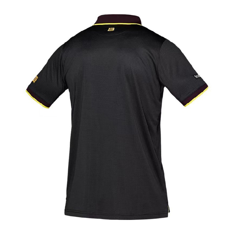 NRL Brisbane Broncos 2022 Team Black Polo Shirt