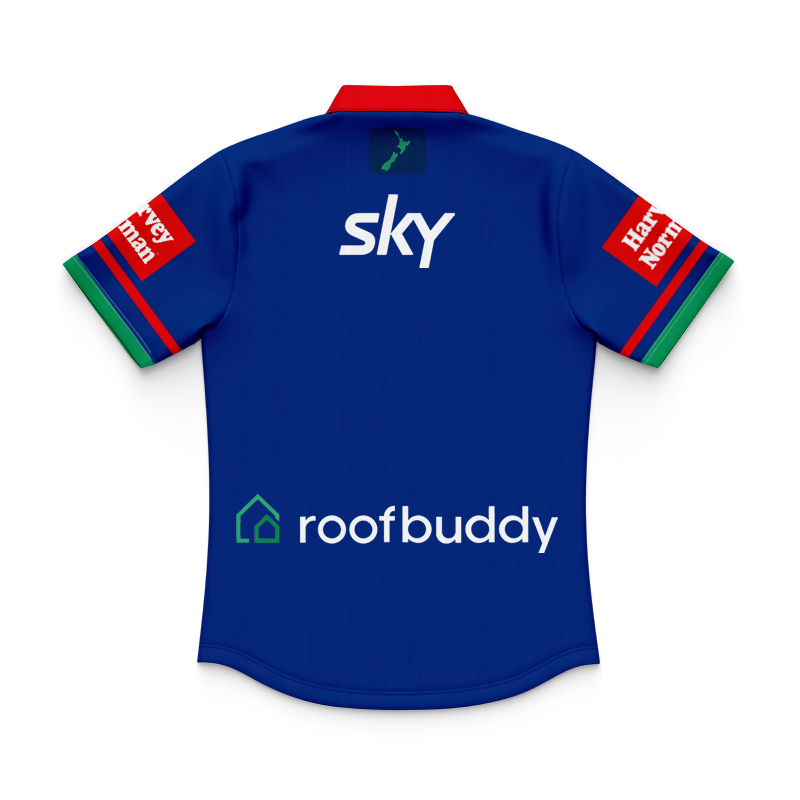 Kid's NRL New Zealand Warriors 2025 Dynasty NRLW Home Polo Jersey