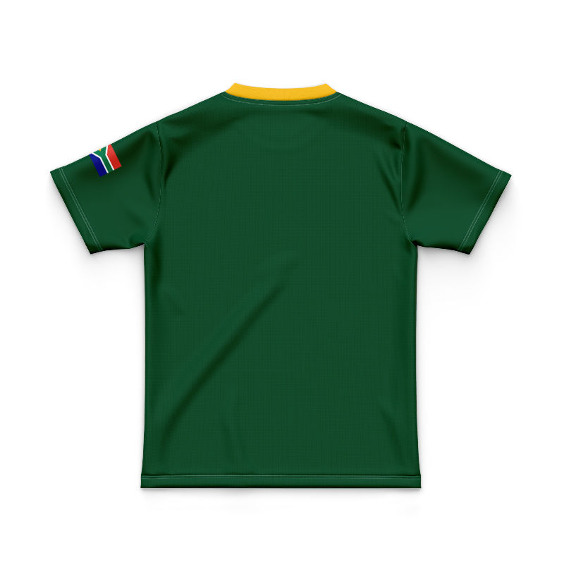 Kid's South Africa Springboks Home 2025 Green Stadium Jersey