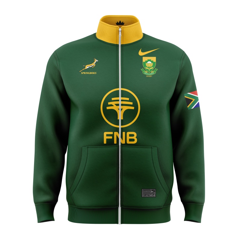 South Africa Springboks Home 2025 Green Stadium Jacket