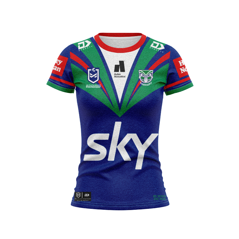 Women's NRL New Zealand Warriors 2025 Dynasty NRLW Home Jersey