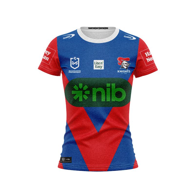 Women's NRL Newcastle Knights NRLW 2025 Home Jersey