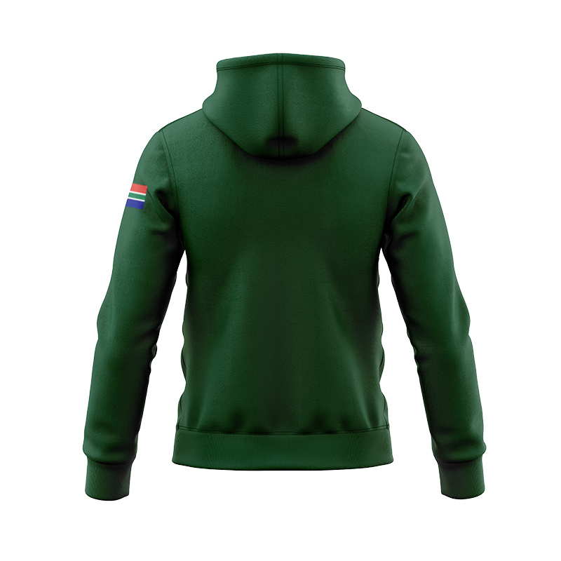 South Africa Springboks 2025 Match Home Zipper Hoodie