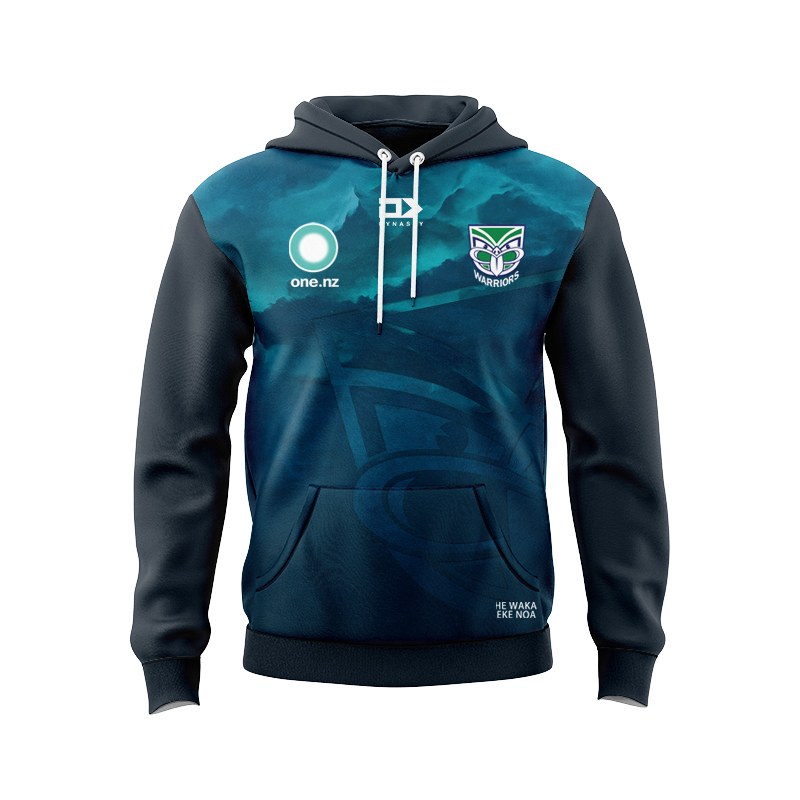 NRL New Zealand Warriors 2025 NRLW Warm Up Sport Hoodie