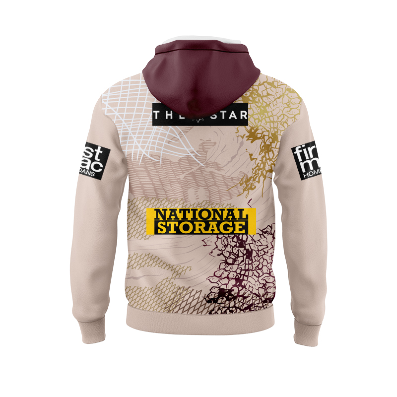 NRL Brisbane Broncos 2025 Indigenous Sport Hoodie