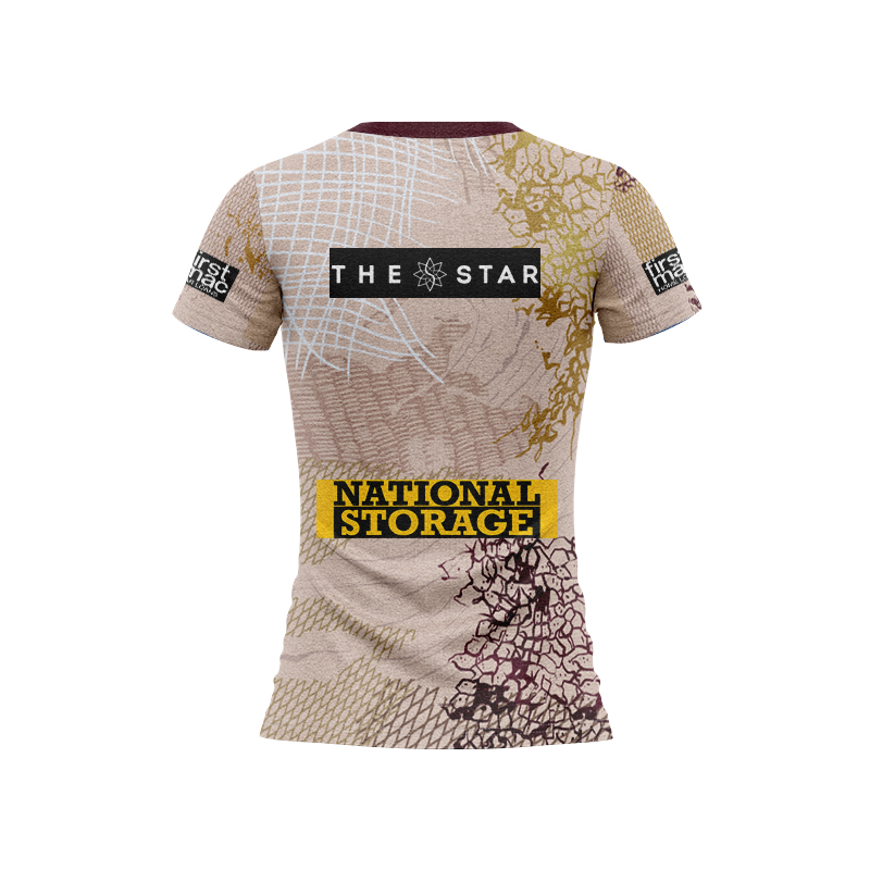 Women's NRL Brisbane Broncos 2025 Indigenous Jersey