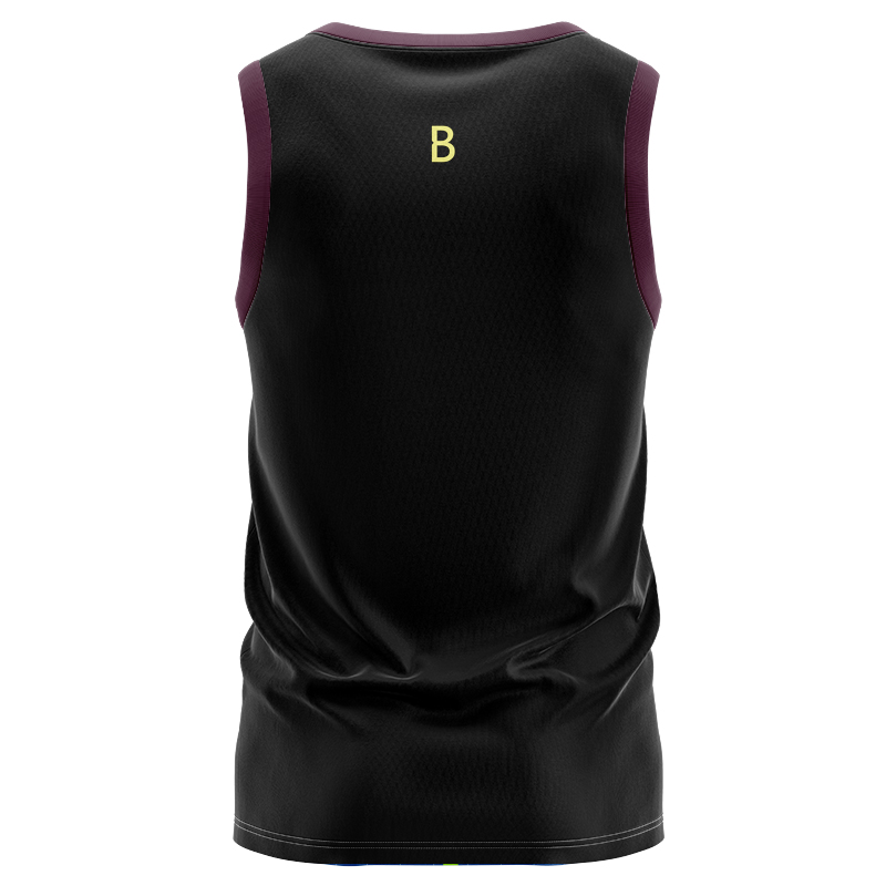 NRL Brisbane Broncos 2025 Black Team Singlet