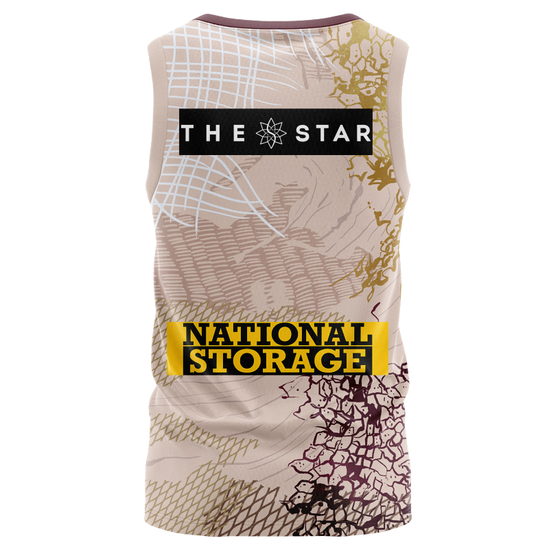 NRL Brisbane Broncos 2025 Indigenous Singlet