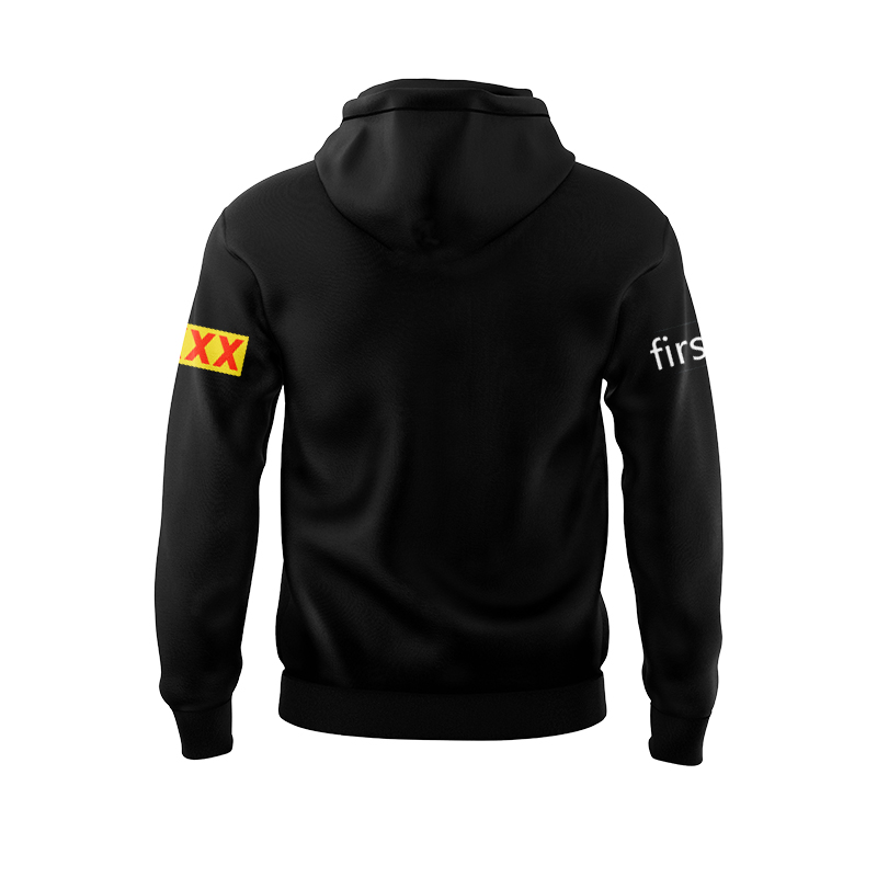 NRL Brisbane Broncos 2025 Black Team Sport Hoodie