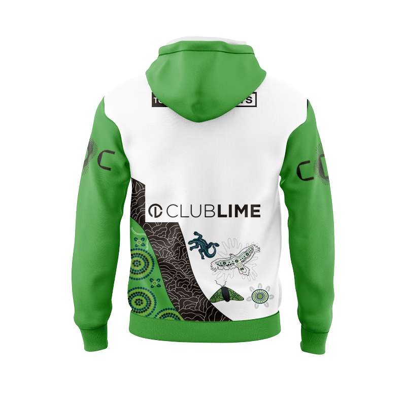 NRL Canberra Raiders 2025 Indigenous Sport Hoodie