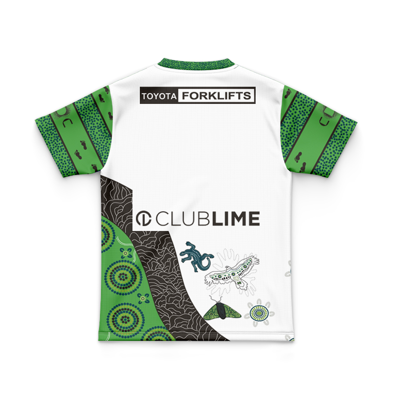 Kid's NRL Canberra Raiders 2025 Indigenous Jersey