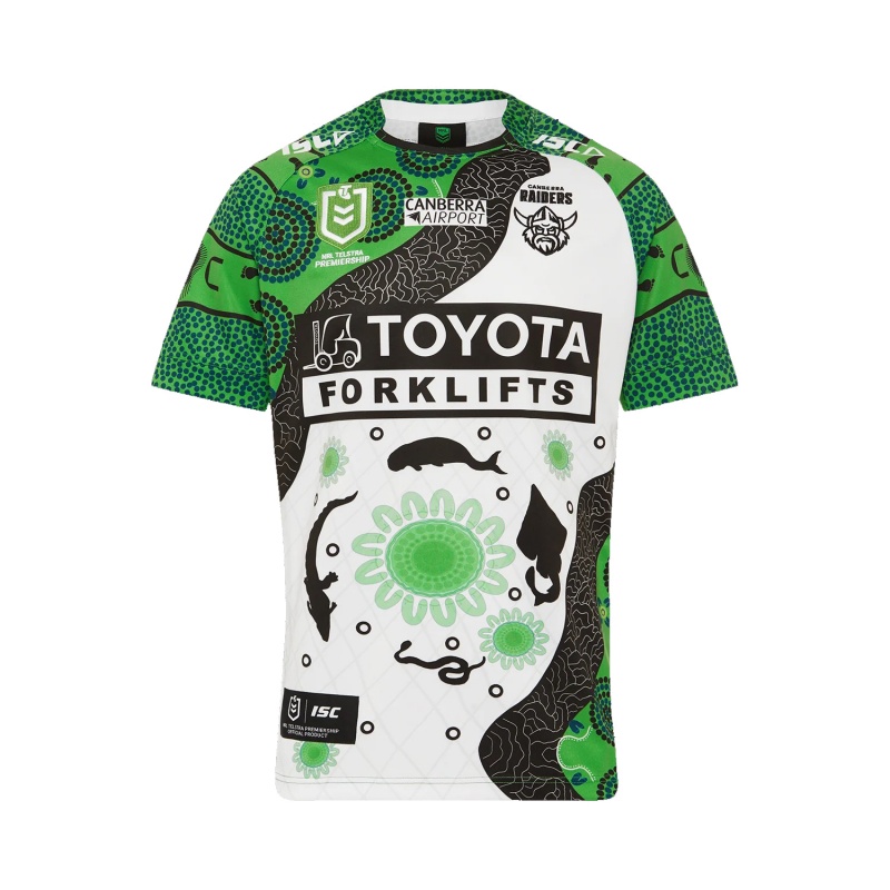 NRL Canberra Raiders 2025 Indigenous Jersey