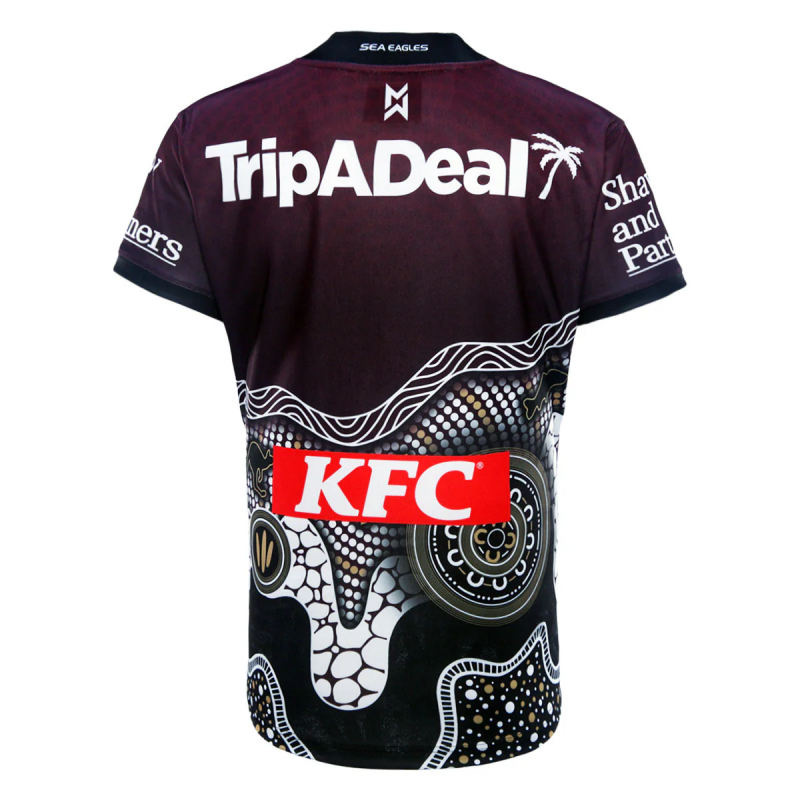 NRL Manly Warringah Sea Eagles 2025 Indigenous Jersey