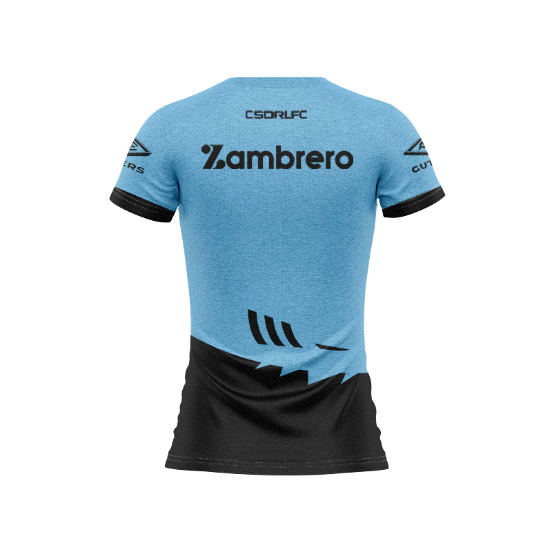 Women's NRL Cronulla-Sutherland Sharks 2025 Sky/Blk Training Jersey