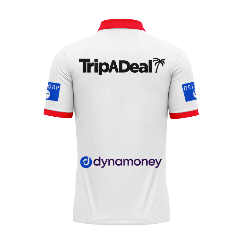 NRL St George Illawarra Dragons 2025 Captain's Run Polo Shirt