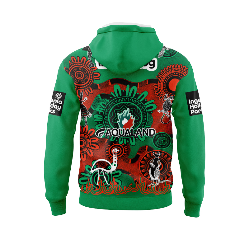NRL South Sydney Rabbitohs 2025 Indigenous Sport Hoodie