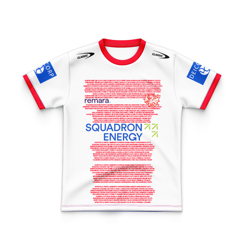 Kid's NRL St George Illawarra Dragons 2025 Captain's Run Jersey