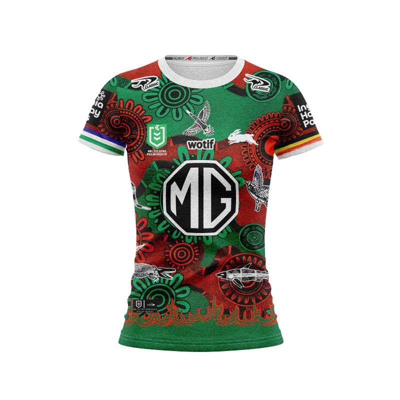 Women's NRL South Sydney Rabbitohs 2025 Indigenous Jersey