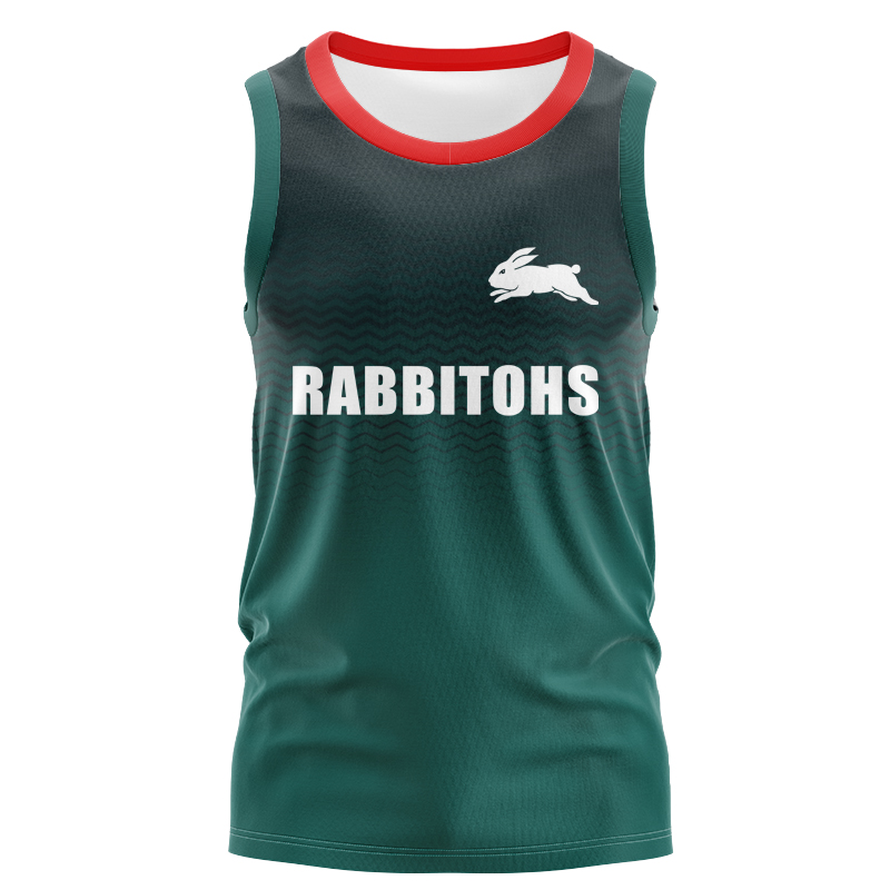 NRL South Sydney Rabbitohs 2025 Training Singlet