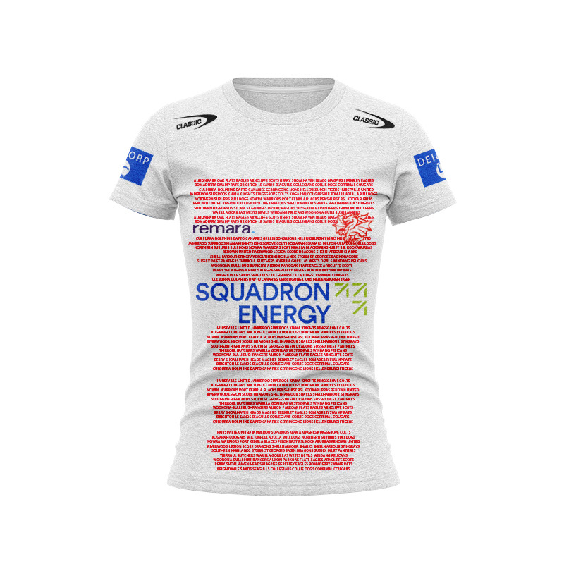 Women's NRL St George Illawarra Dragons 2025 Captain's Run Jersey