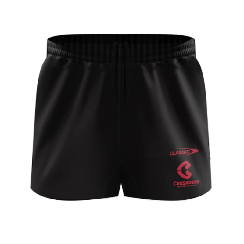 AFL Canterbury Crusaders Super Rugby 2024 Home Shorts