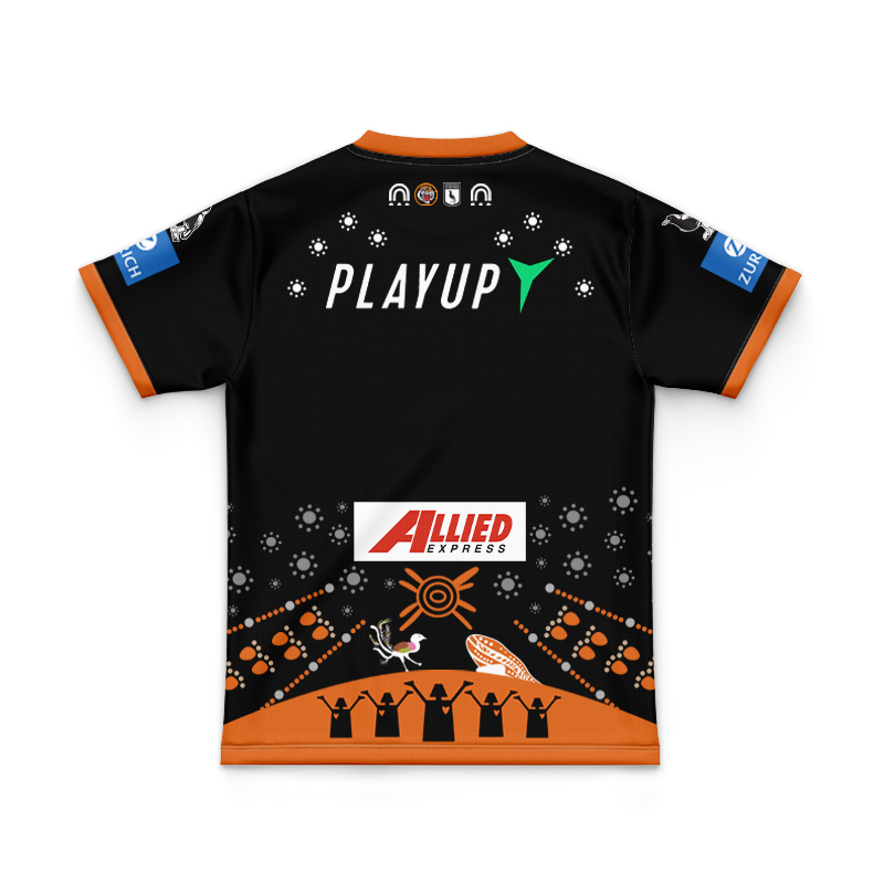 Kid's NRL Wests Tigers 2025 Indigenous Jersey