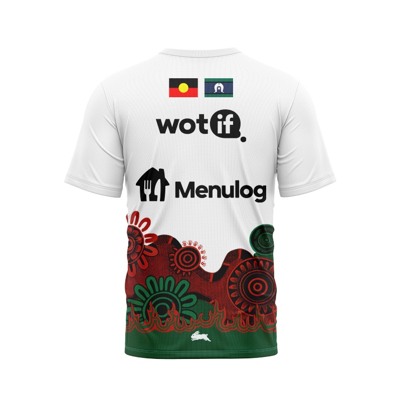 NRL South Sydney Rabbitohs 2025 Indigenous Pro Training Jersey