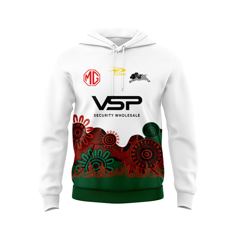 NRL South Sydney Rabbitohs 2025 Indigenous Pro Training Sport Hoodie