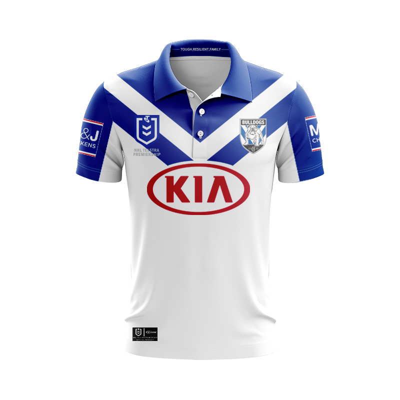 NRL Canterbury-Bankstown Bulldogs 2019 Home Polo Shirt