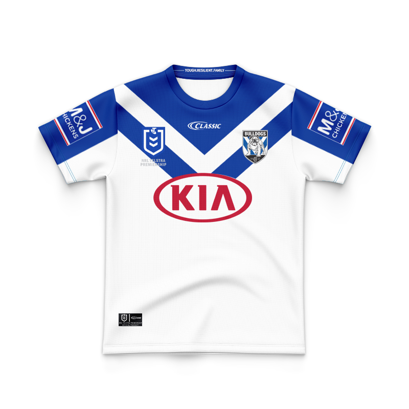 Kid's NRL Canterbury-Bankstown Bulldogs 2019 Home Jersey
