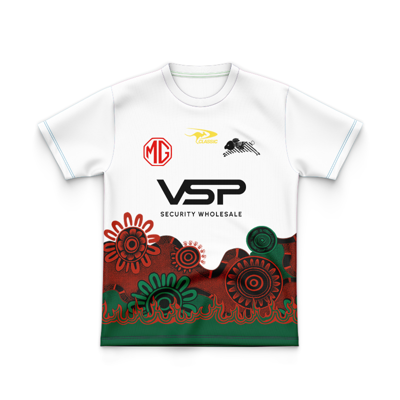 Kid's NRL South Sydney Rabbitohs 2025 Indigenous Pro Training Jersey
