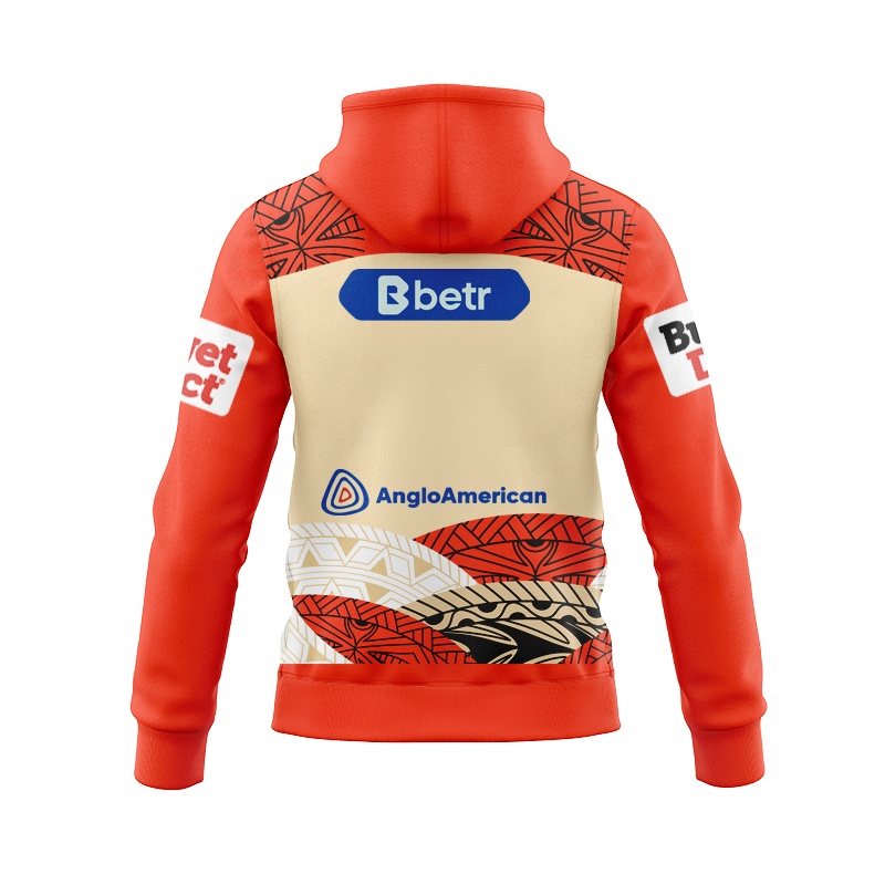 NRL Dolphins 2025 Indigenous Zipper Hoodie