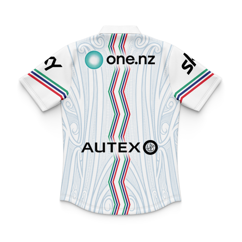 Kid's NRL New Zealand Warriors 2025 Indigenous Polo Jersey