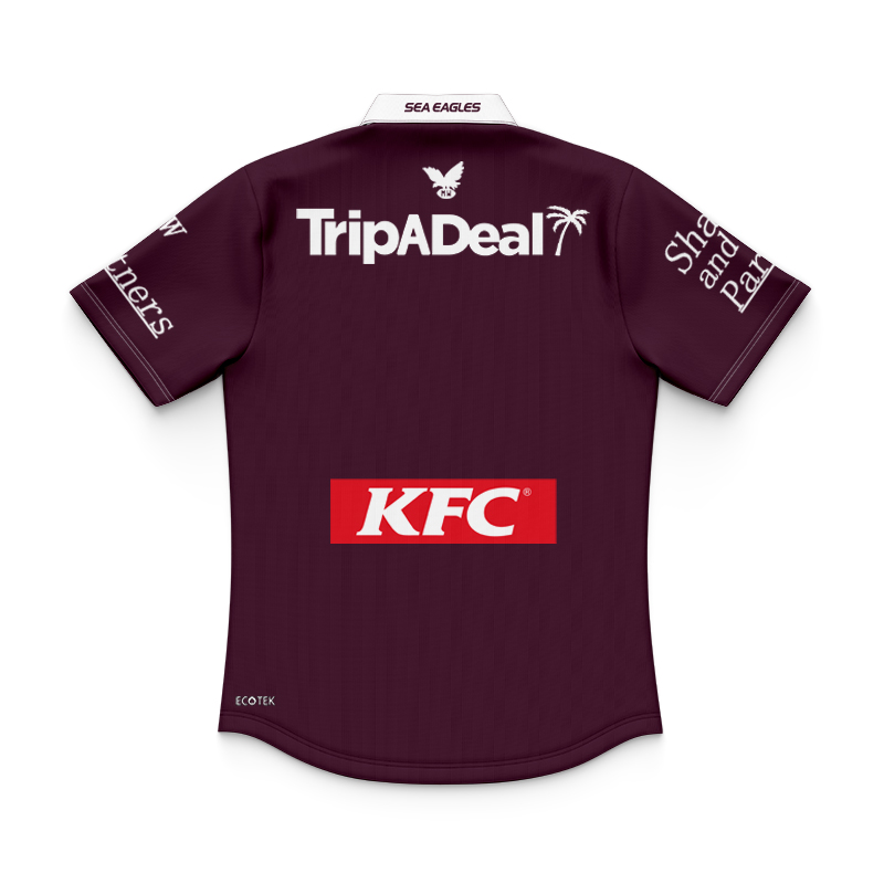 Kid's NRL Manly Warringah Sea Eagles 2025 Heritage Polo Jersey