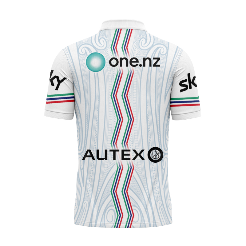 NRL New Zealand Warriors 2025 Indigenous Polo Jersey