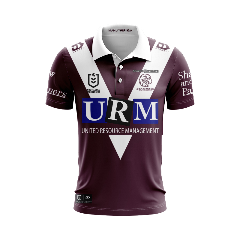NRL Manly Warringah Sea Eagles 2025 Heritage Polo Jersey