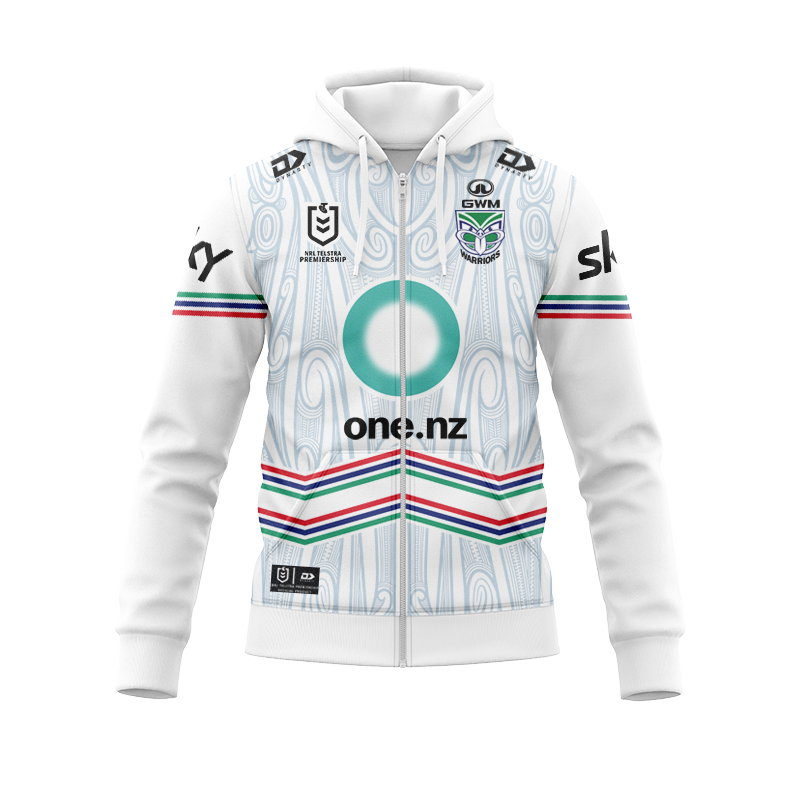 NRL New Zealand Warriors 2025 Indigenous Zipper Hoodie