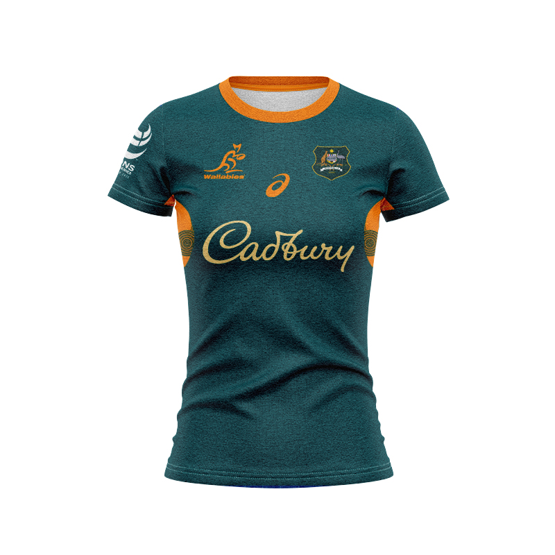 Women's Australian Wallabies 2025 Lions Tour Warm Up Jersey