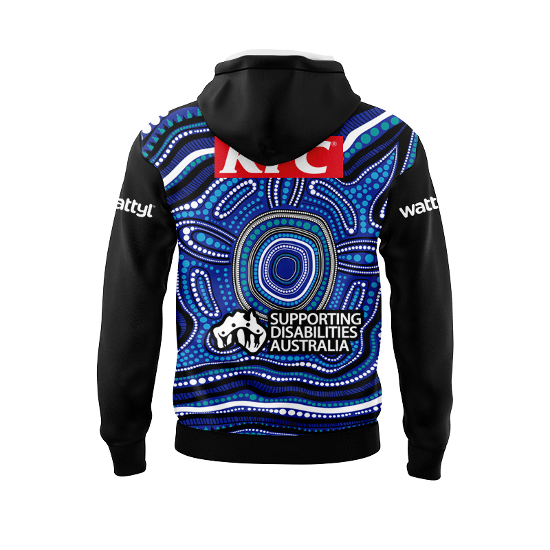 NRL Canterbury-Bankstown Bulldogs 2025 Indigenous Sport Hoodie