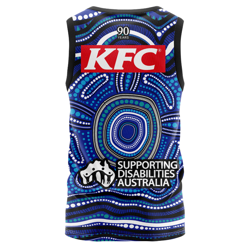 NRL Canterbury-Bankstown Bulldogs 2025 Indigenous Singlet