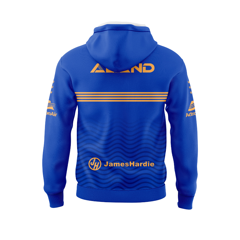 NRL Parramatta Eels 2025 Rugby Run Out Sport Hoodie