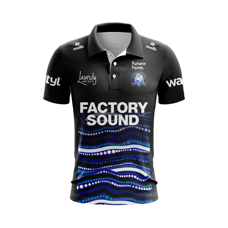 NRL Canterbury-Bankstown Bulldogs 2025 Indigenous Training Polo Shirt