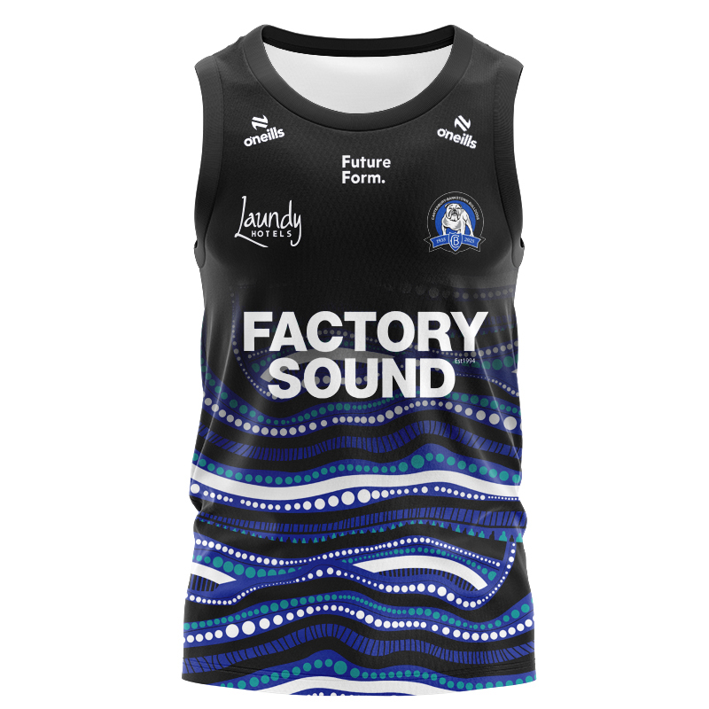 NRL Canterbury-Bankstown Bulldogs 2025 Indigenous Training Singlet