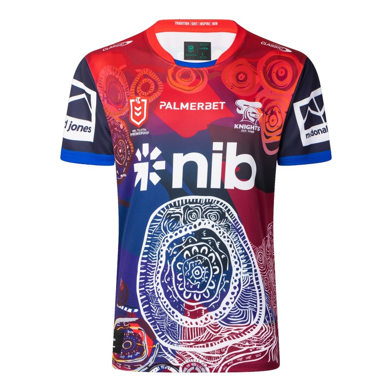 NRL Newcastle Knights 2025 Indigenous Jersey
