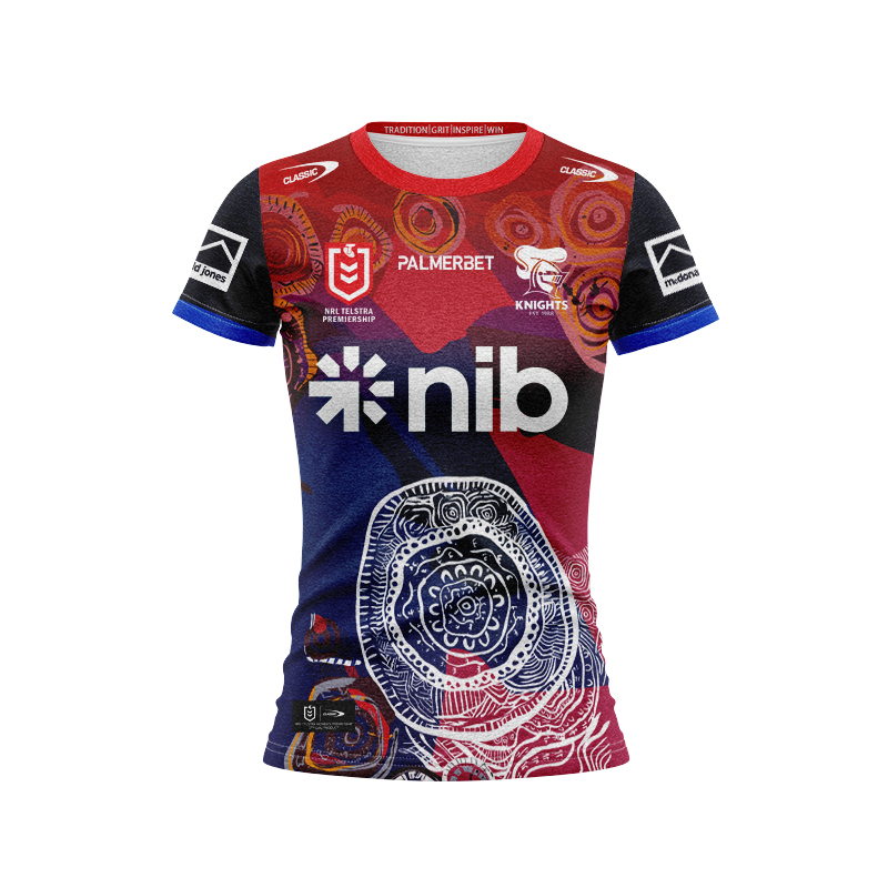 Women's NRL Newcastle Knights 2025 Indigenous Jersey