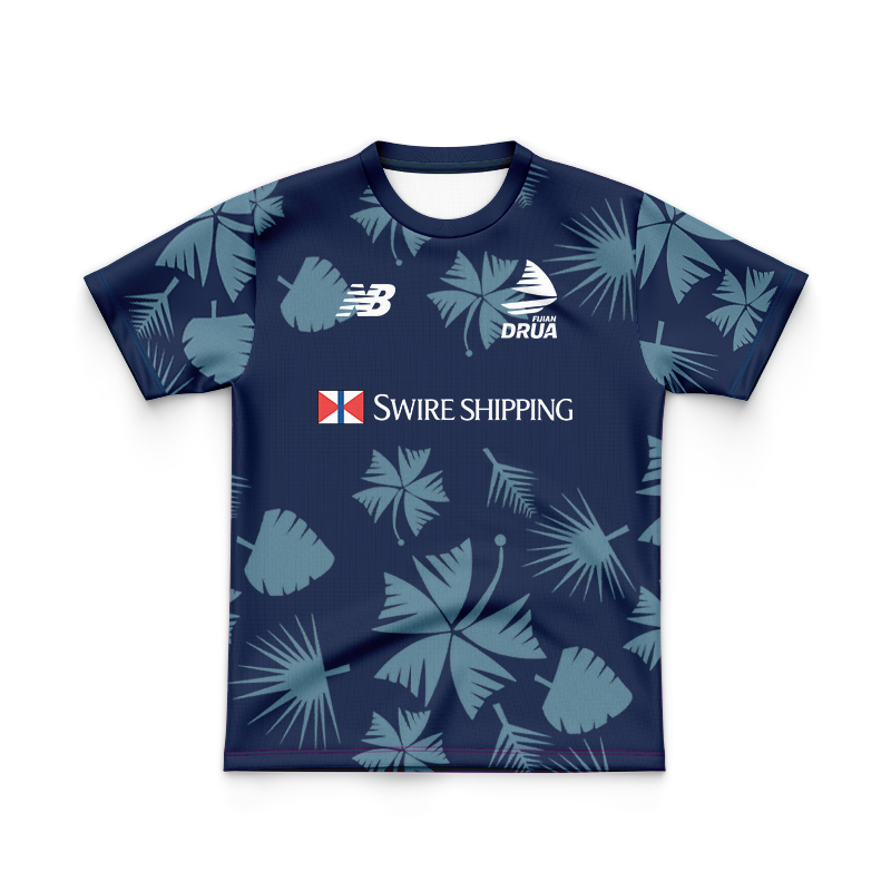 Kid's Fijian Drua Super Rugby 2024 Coaches Training Jersey