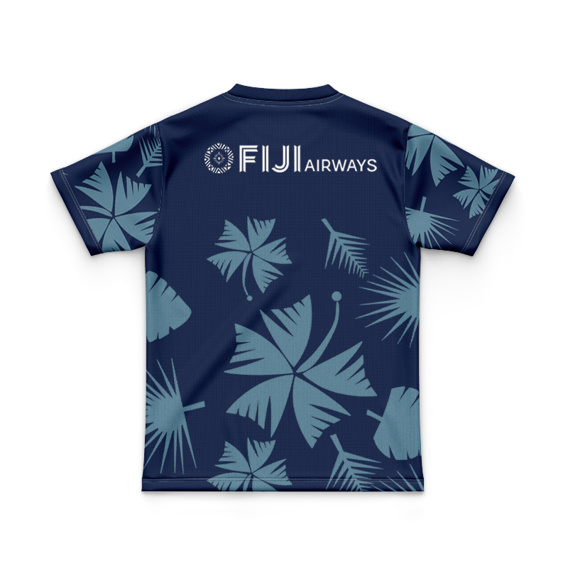 Kid's Fijian Drua Super Rugby 2024 Coaches Training Jersey