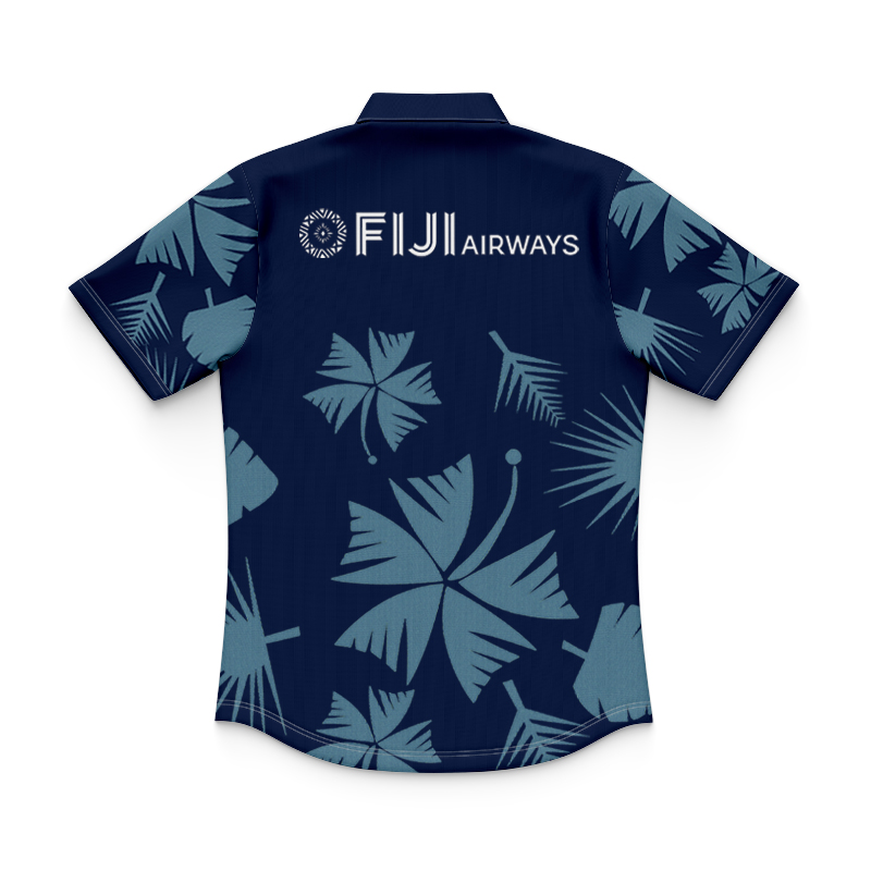 Kid's Fijian Drua Super Rugby 2024 Coaches Training Polo Jersey